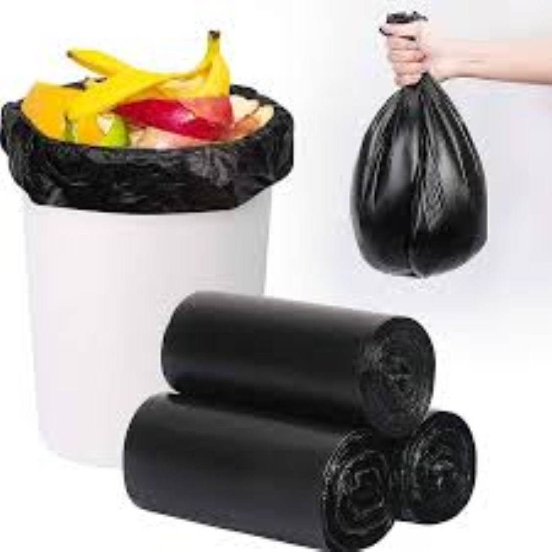 ECO GARB BLACK REFUSE BAGS SMALL 450MMX500MM